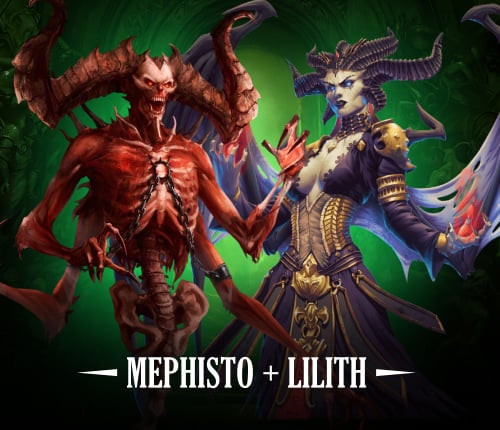 DIABLO 4 MEPHISTO + LILITH BUNDLE